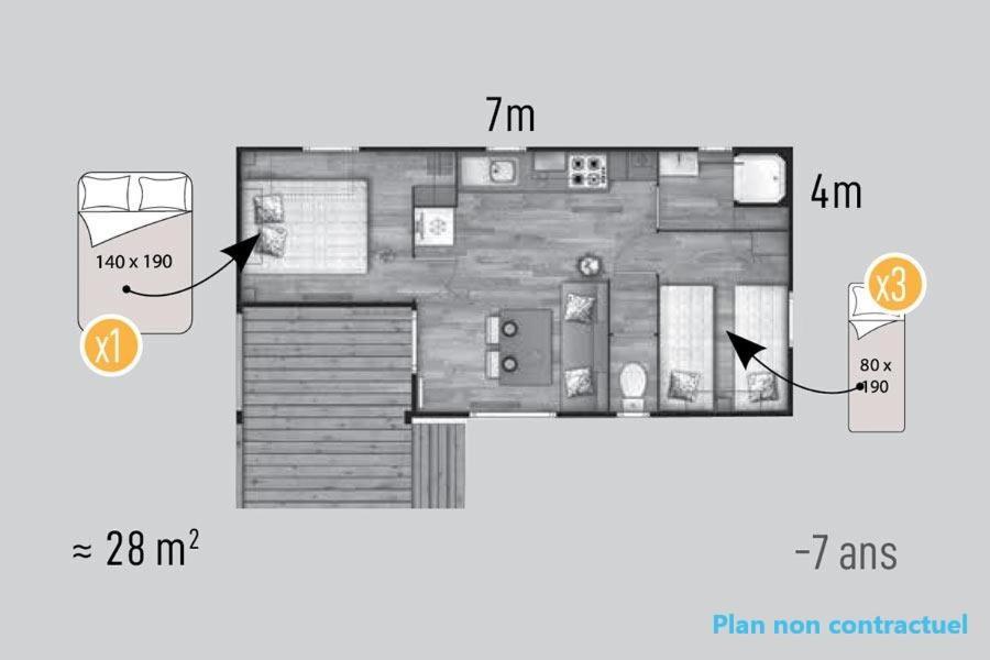 Sol A Gogo Hotel Saint-Hilaire-de-Riez Kültér fotó